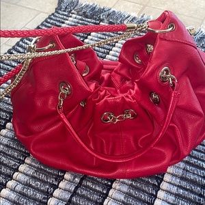 Just Fab Red Purse
